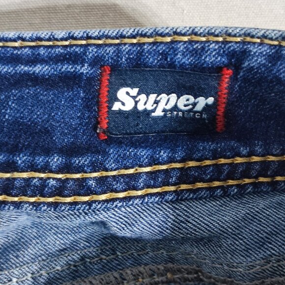 Silver Jeans women's size W27/L31 indigo blue Suki Super stretch Mid slim Boot - Picture 7 of 16